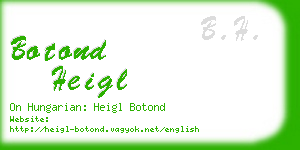 botond heigl business card